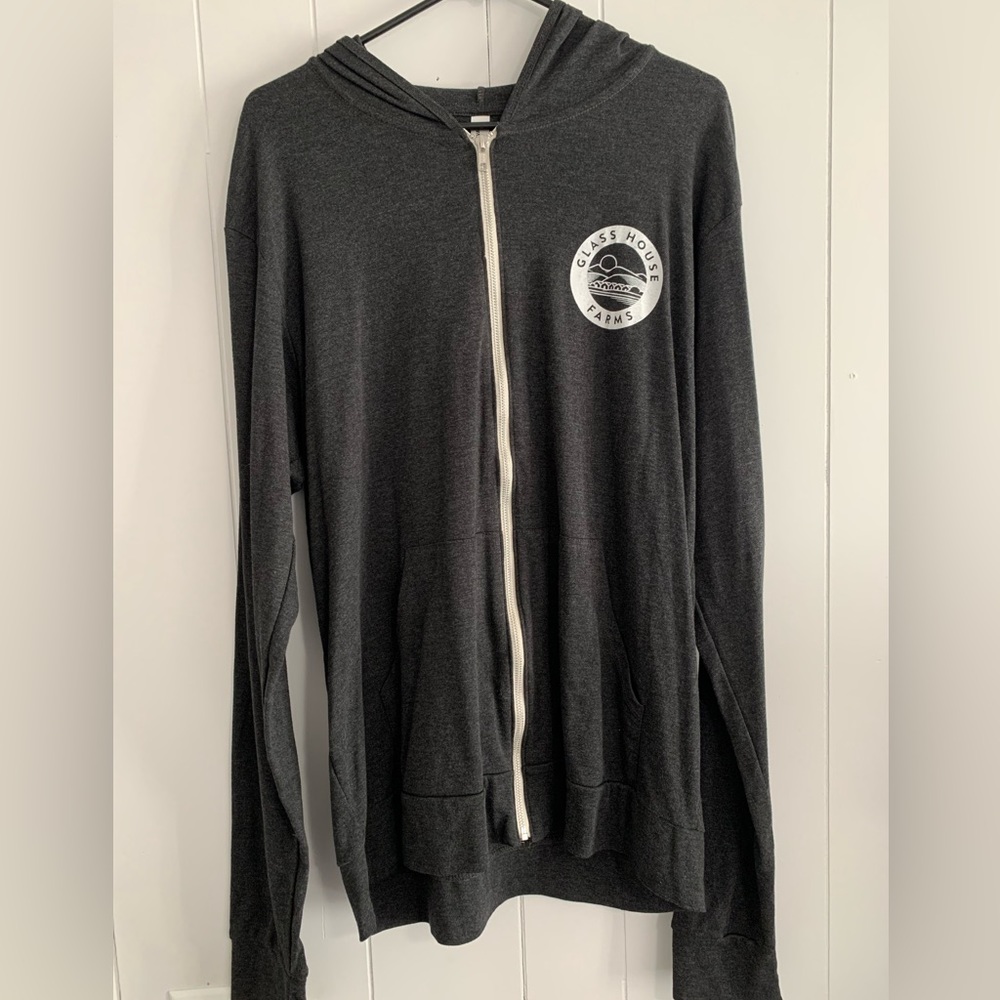Glass house Farm hooded sweater